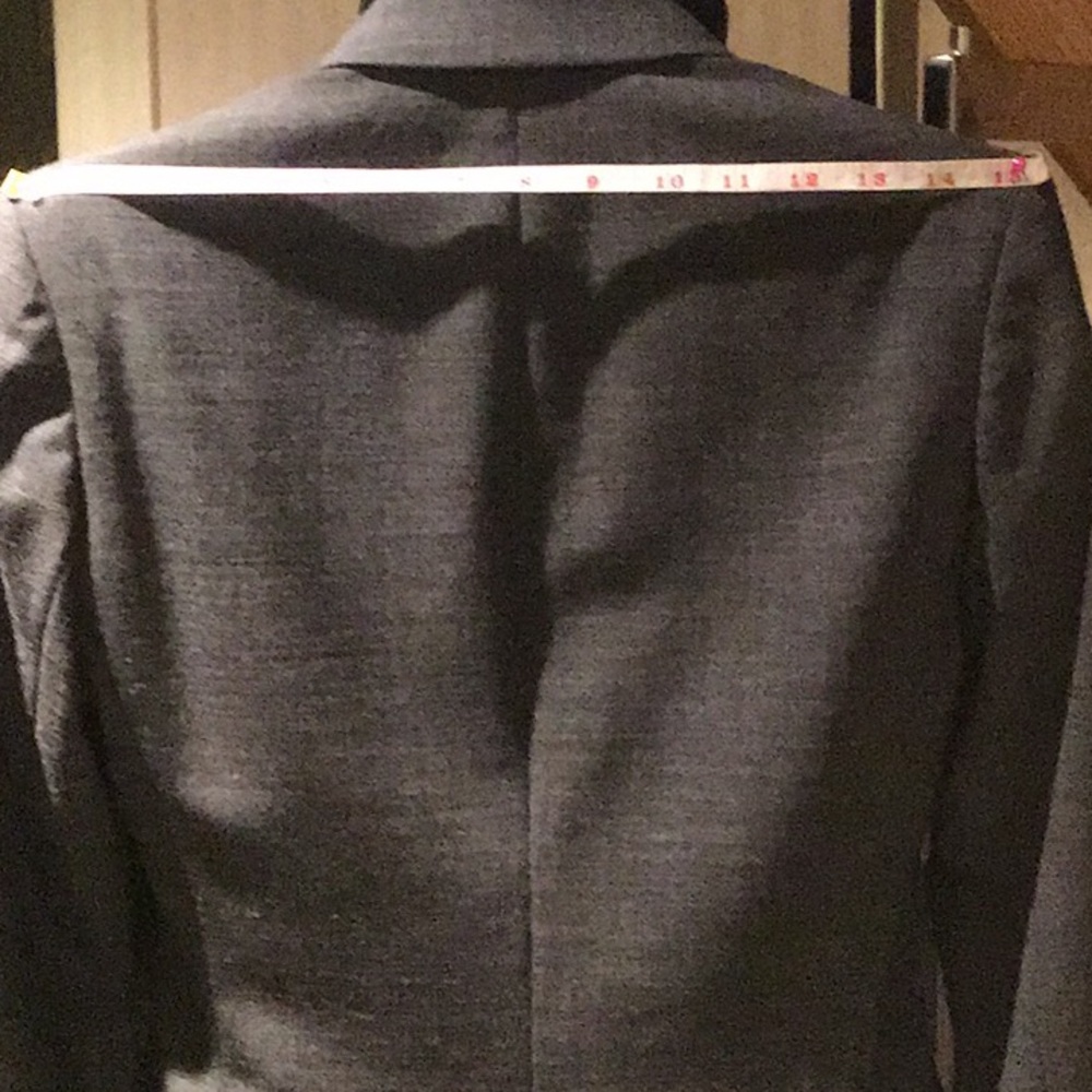 💕Host Pick💕⬇️NWOT Grey 3 Season  Grey/Blk blazer - Picture 4 of 6